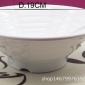 072106  热卖白色塑料敞口小饭碗丨尖底斗碗 密胺小饭碗餐具批发